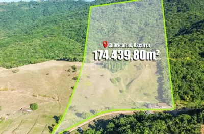 Terreno à venda no Guaricanas, Ascurra 