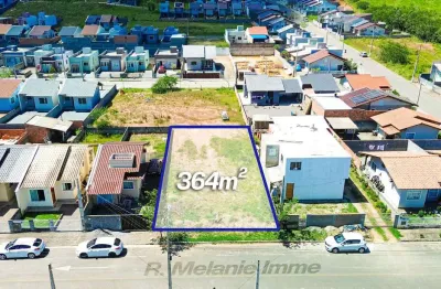 Terreno de 364 m² plano e murado à venda no parque arapongas em indaial!