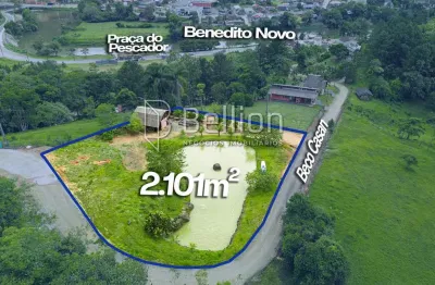 Terreno à venda no Centro, Benedito Novo 