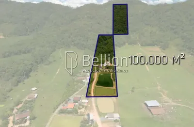 Propriedade com 100.000 m² na Estrada do Pomerano – Rio dos Cedros
