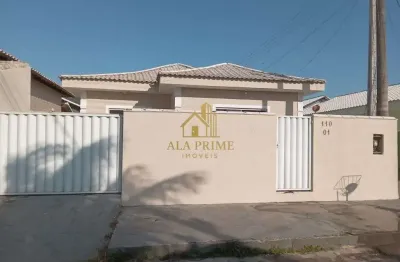 Casa linear à venda no condomínio cisne branco – são pedro da aldeia/rj
