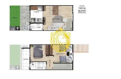 Casa com 2 quartos à venda no Santa Luzia, Guaratinguetá 