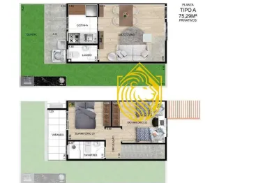 Casa em condomínio em parque das arvores, guaratinguetá/sp