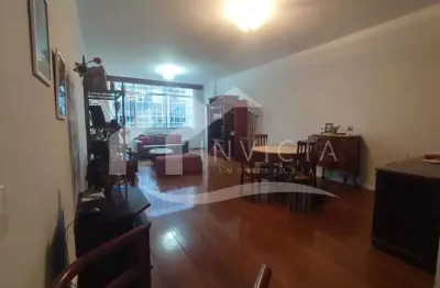 Maravilhoso sala três quartos com vaga de garagem na escritura no coração de copacabana, com vista cristo!!!