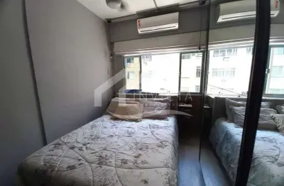 Kitnet / stúdio à venda na rua anchieta, leme, rio de janeiro, 26 m2 por r$ 550.000