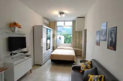Kitnet / stúdio à venda na rua das laranjeiras, laranjeiras, rio de janeiro, 30 m2 por r$ 288.000