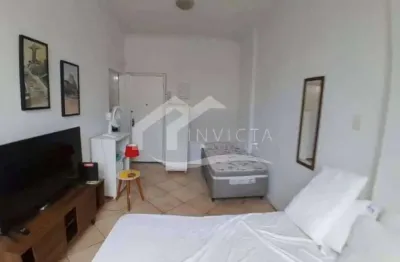 Kitnet / stúdio à venda na avenida rainha elizabeth da bélgica, copacabana, rio de janeiro, 20 m2 por r$ 580.000