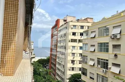 Apartamento reformado com vista mar e vaga . posto 4, copacabana