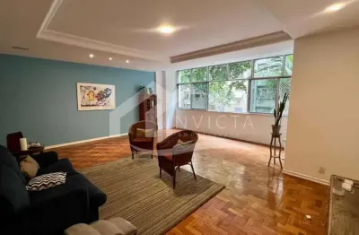 130m² na rua tonelero . planta impecável, vaga e exclusividade em copacabana