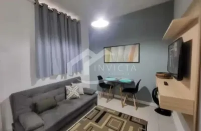 Joia rara em copanema . quarto e sala de 40m², reformado e porteira fechada