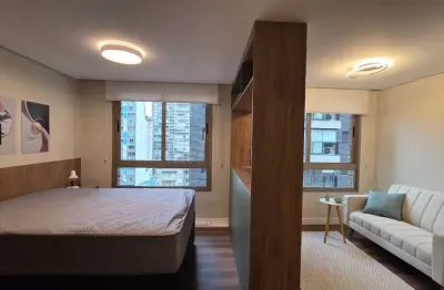 Studio para locação em pinheiros com 1 quarto, sendo 1 suíte, 32m²