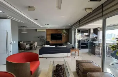 Apartamento tipo para locação em vila romana com 3 quartos, sendo 3 suítes, 206m²