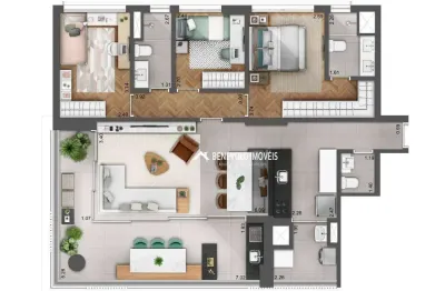 Apartamento com 2 dormitórios à venda, 70 m² por r$ 1.450.000,00 - perdizes - são paulo/sp