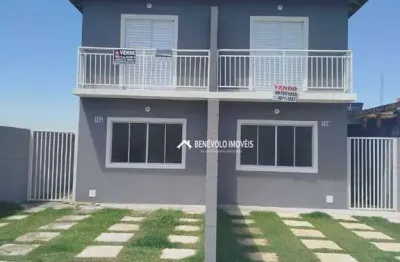 Casa germinada com 2 dormitórios à venda, 68 m² por R$ 350.000 - Aguassaí - Cotia/SP