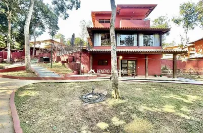 Casa com 4 dormitórios à venda, 1400 m² por r$ 4.900.000 - chácara dos lagos - carapicuíba/sp