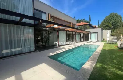 Casa com 4 dormitórios à venda, 200 m² por r$ 16.400.000,00 - alphaville industrial - barueri/sp