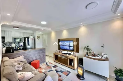 Apartamento com 2 dormitórios, 65 m² - venda por r$ 325.000,00 ou aluguel por r$ 3.554,00/mês - jardim monte santo - cotia/sp