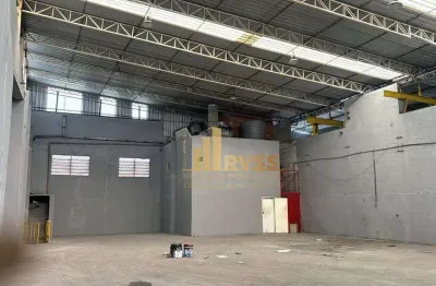 Galpão para alugar, 718 m² por r$ 17.866,00/mês - serraria - diadema/sp