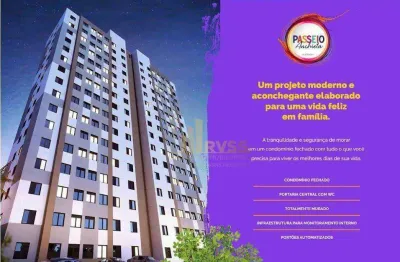 Aptos com plantas de 38 à 40m² com lazer. - 02 dormitórios