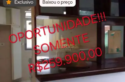 OPORTUNIDADE COM RENDA!!! Excelente apartamento 50m², todo planejado com 2 dormitórios com armários planejados em madeira