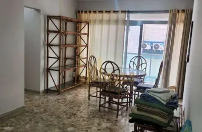 Excelente apartamento 101,70m² com vista lateral para o mar á venda no gonzaga, em santos/sp.