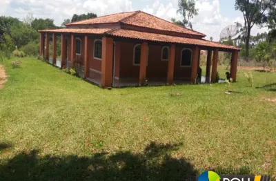 Chácara residencial para venda com casa para  caseiro e tanque de  peixe campo alegre -  bofete