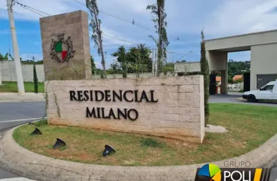 Terreno residencial para venda residencial milano, indaiatuba