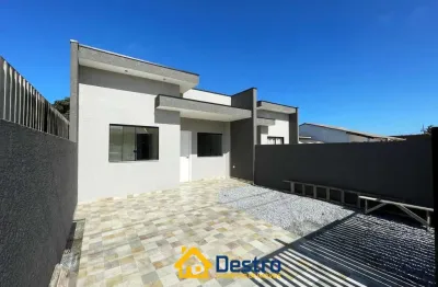 Casa para venda em pontal do paraná, santa terezinha, 3 dormitórios, 1 suíte, 2 banheiros, 2 vagas