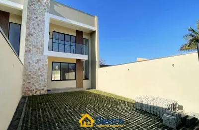 Sobrado para venda em pontal do paraná, praia de leste, 3 dormitórios, 1 suíte, 2 banheiros, 4 vagas