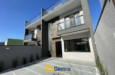 Triplex para venda em pontal do paraná, jardim canadá, 3 dormitórios, 1 suíte, 4 banheiros, 2 vagas