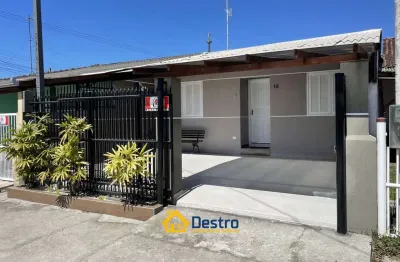 Casa para venda em matinhos, solymar, 2 dormitórios, 1 banheiro, 1 vaga