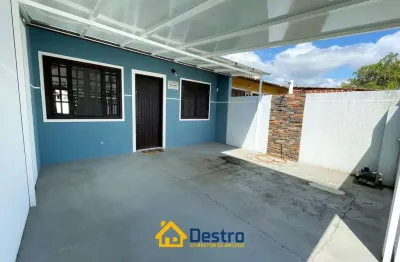 Casa para temporada em pontal do paraná, monções, 2 dormitórios, 1 banheiro, 2 vagas