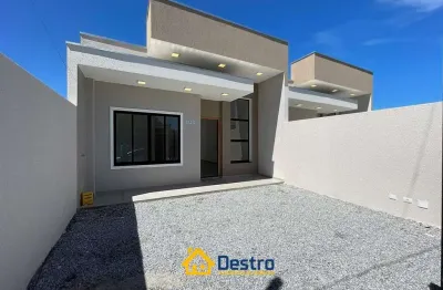 Casa para venda em pontal do paraná, primavera, 3 dormitórios, 1 suíte, 2 banheiros, 2 vagas