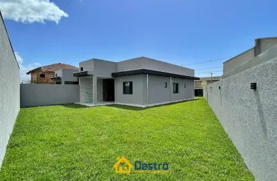 Casa para venda em pontal do paraná, canoas, 3 dormitórios, 1 suíte, 1 banheiro, 1 vaga