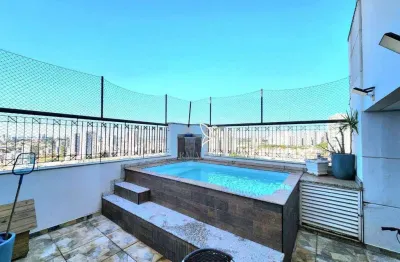 Cobertura na rua do professor, com 3 suítes à venda, 212 m² por r$ 1.185.000 - edifício genène