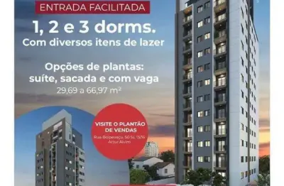 Ap 3dormitorios 1 suite, com vaga 66 m² por r$ 622.900 - arthur alvin -