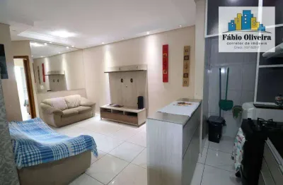 Apartamento com 2 dormitórios à venda, 37 m² por r$ 230.000,00 - jardim vila rica - santo andré/sp