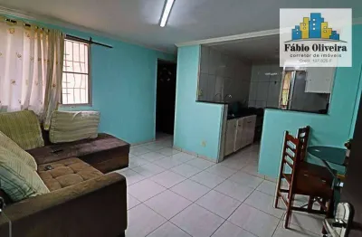 Apartamento condomínio alvorada 2° etapa, com 2 dormitórios à venda, 53 m² por r$ 218.000 - jardim alvorada - santo andré/sp