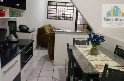 Sobrado com 2 dormitórios à venda, 100 m² por r$ 165.000,00 - jardim vila rica - santo andré/sp
