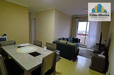 Apartamento condominio adriático , com 2 dormitórios à venda, 54 m² por r$ 212.000 - jardim do estádio - santo andré/sp