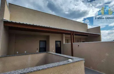 Cobertura com 2 dormitórios à venda, 48 m² por r$ 450.000 - vila vitória - santo andré/sp