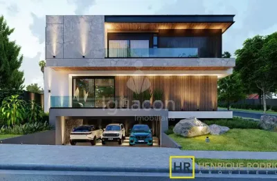 Sobrado mobiliado com 04 suites e piscina no condomínio ritz cataratas yacht residence - fase 03