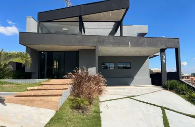Casa em condomínio à venda em bragança paulista-sp, no condomínio terras de santa cruz: 3 quartos, 3 suítes, 2 salas, 3 banheiros, 4 vagas de garagem, 266 m².
