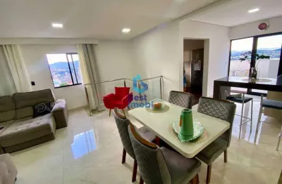 Cobertura à venda, 3 quartos, 1 suíte, 2 vagas, jardim industrial - contagem/mg