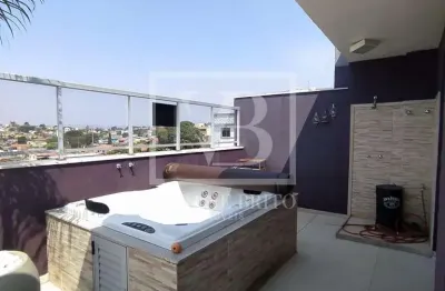 Cobertura à venda, planejada com espaço gourmet, filadélfia, betim - mg