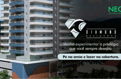 Lançamento frente mar com lazer completo em mongaguá - diamond residence