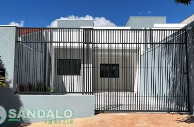 Casa com 3 quartos à venda por R$ 400000.00, 81.28 m2 - JARDIM TRES LAGOAS - MARINGA/PR