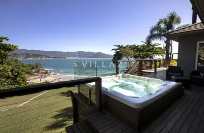 Casa pé na areia com vista total para o mar – praia da vigia, garopaba
