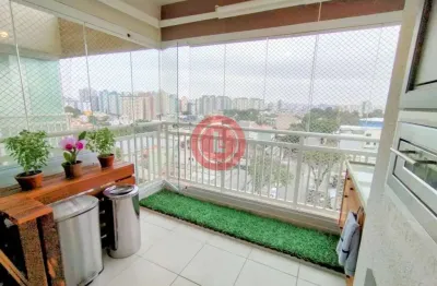 Apartamento de 75m2 com 3 quartos à venda na vila apiaí (paraíso), santo andré-sp. varanda gourmet, 1 suíte, cond clube, 2 vagas de garagem!