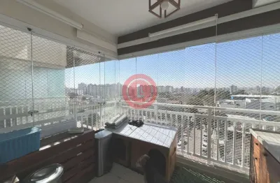 Apartamento de 75m2 com 3 quartos à venda na vila apiaí (paraíso), santo andré-sp. varanda gourmet, 1 suíte, cond clube, 2 vagas de garagem!